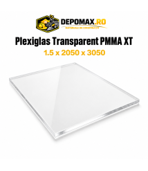 Plexiglas transparent PMMA XT 1.5 x 2050 x 3050 mm Plexiglas transparent PMMA XT 1.5 x 2050 x 3050 mm